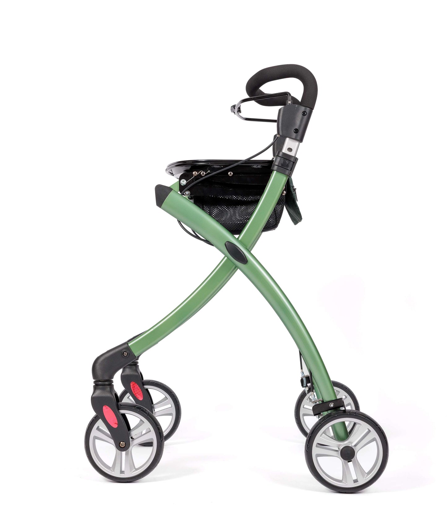 WheelzAhead INDOOR Rollator, klappbar und kompakt - schmaler Wohnraumrollator