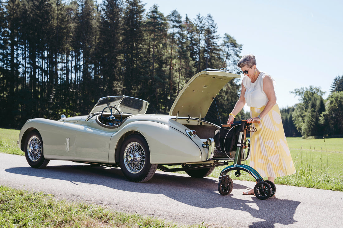 Rollator klappbar fürs Auto – darauf kommt es an!