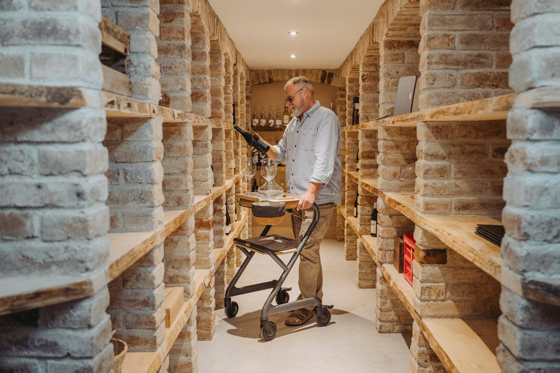 rollator breite weinkeller