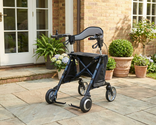 Elektrischer Rollator erklärt: Wie schnell fährt ein E-Rollator und für wen lohnt er sich?