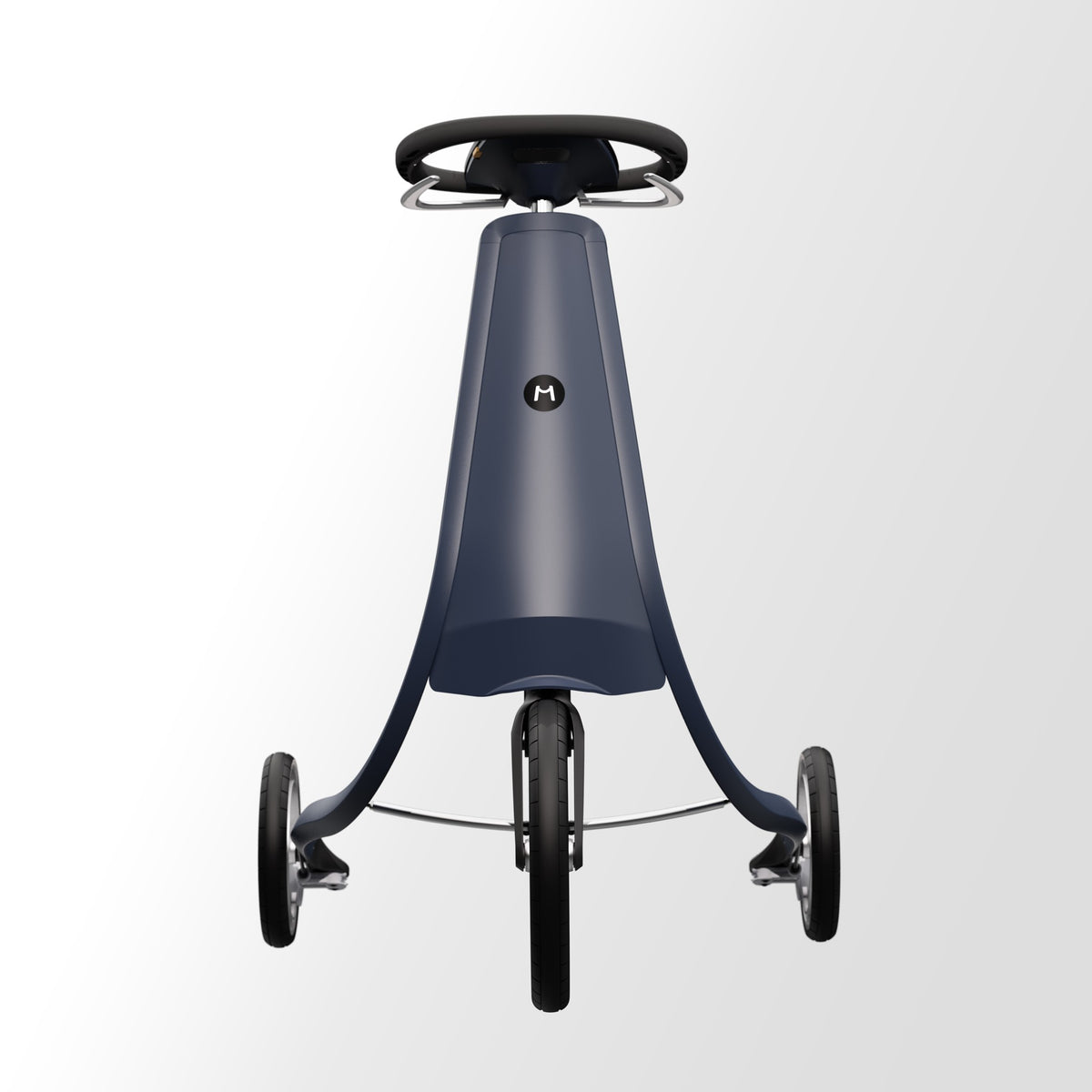 Movu Premium Rollator in Ocean Blue, Frontansicht