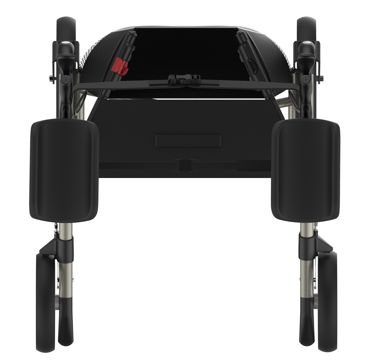 Rehasense Auswärts-Rollator Navigator Air Arthritis, in Aktion im Alltag - Outdoor Rollator
