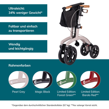Saljol Allround Rollator mit Vollausstattung