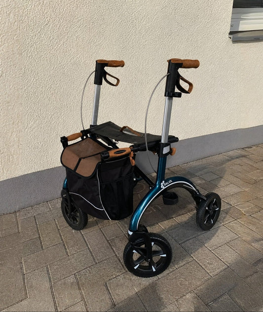Saljol Carbon Rollator, Sitzhöhe 62 cm (Gebraucht)