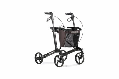 Sunrise Gemino 30 Carbon Rollator mit Standardrädern und Netz