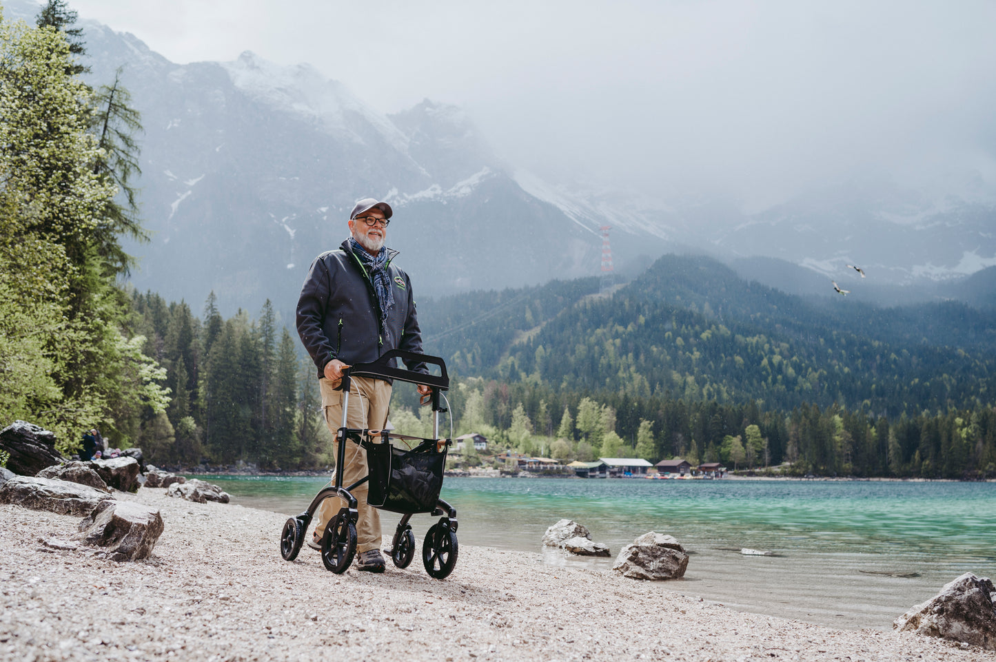 Saljol Allround Rollator mit Vollausstattung