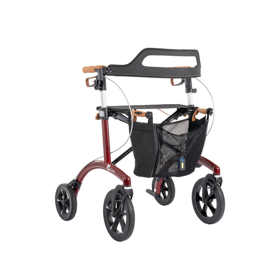 Saljol Extrabreiter Allround Rollator mit Vollausstattung