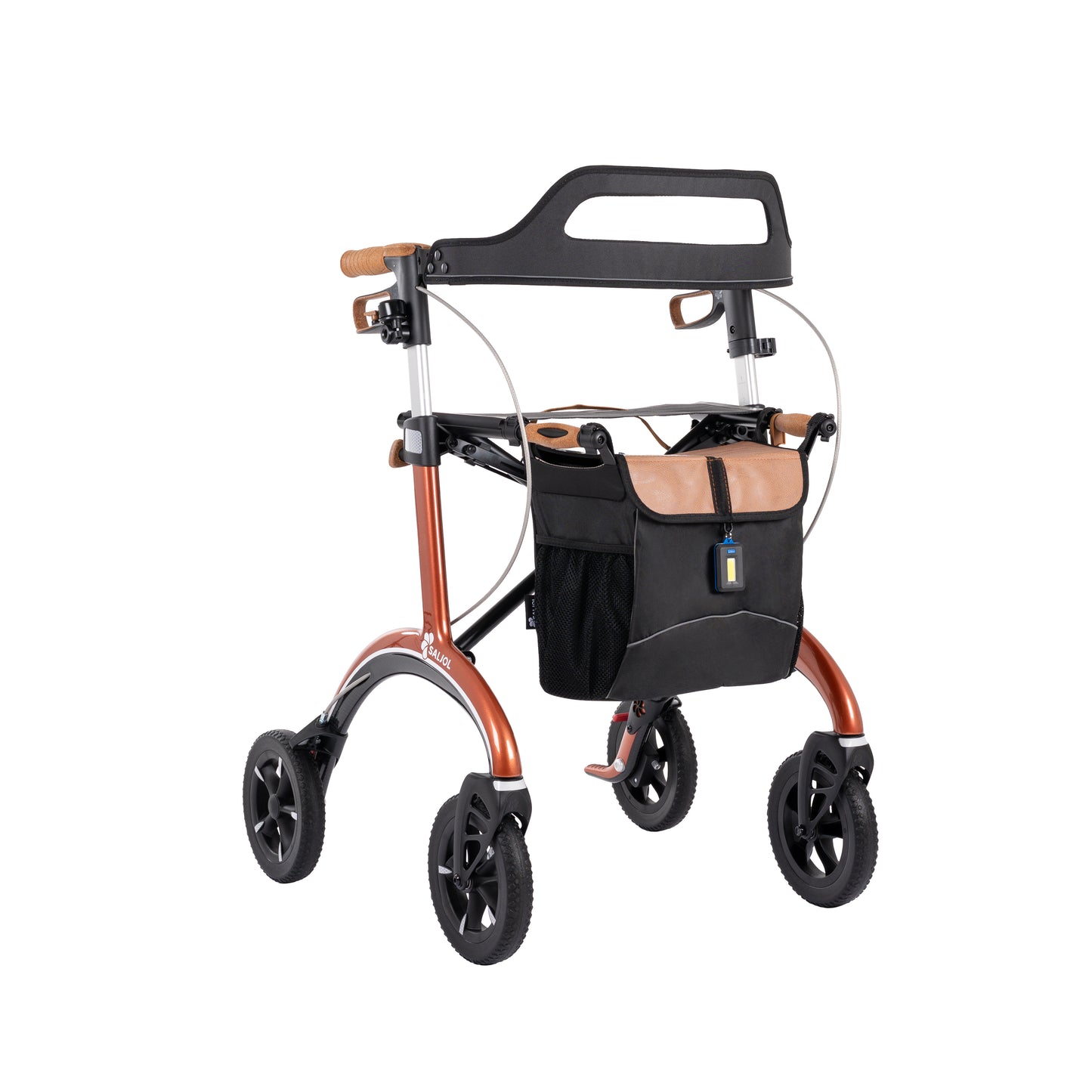 Saljol Carbon Rollator mit Vollausstattung