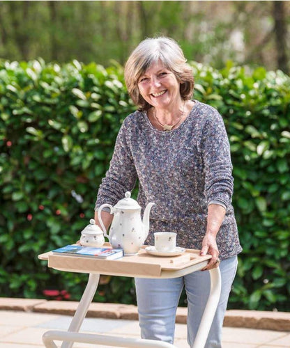 Saljol Wohnraumrollator Tablett