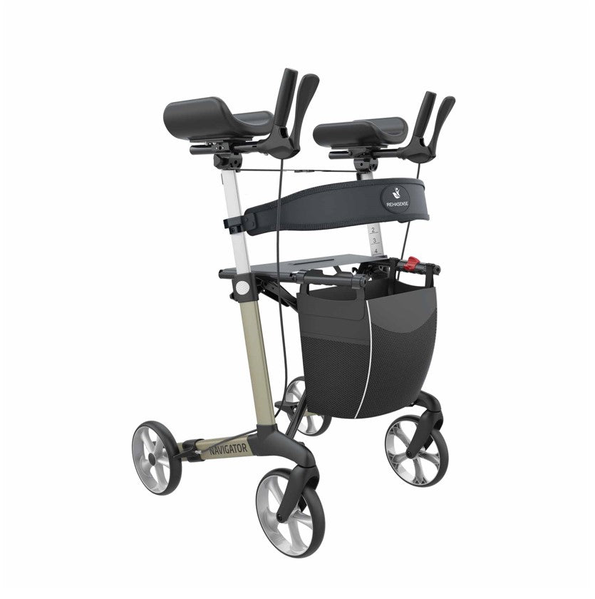 Rehasense Wohnraumrollator Navigator Arthritis champange