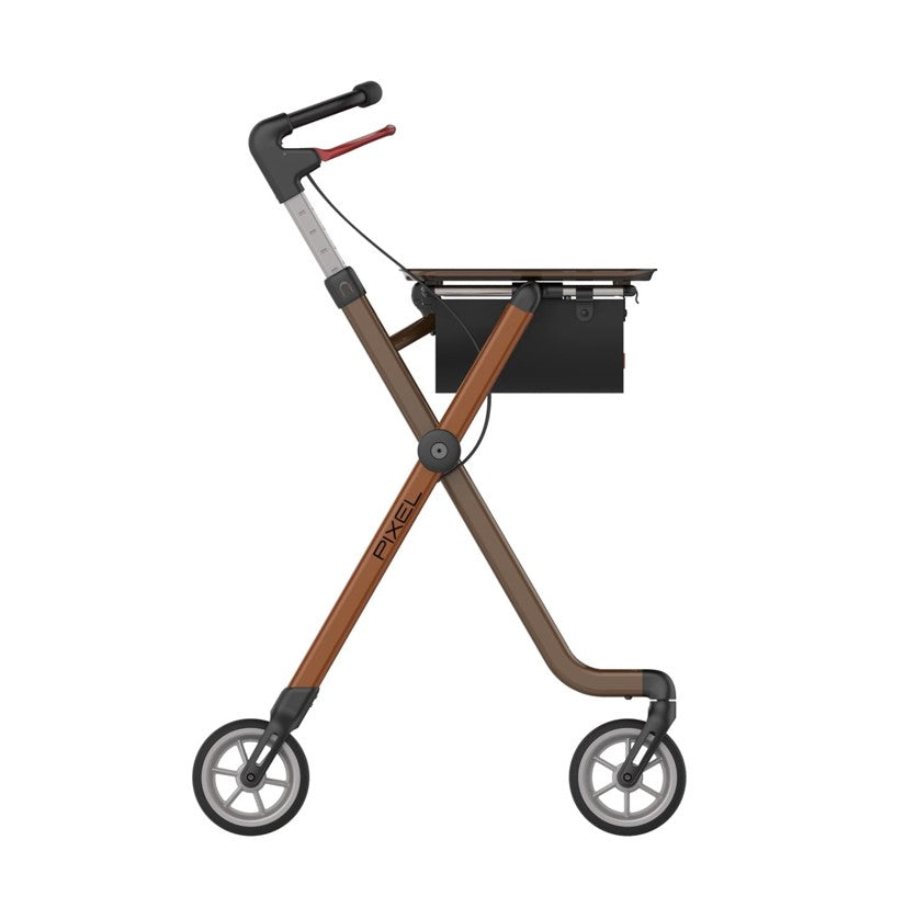 Rehasense Wohnraumrollator Pixel, von der Seite - Rollator für die Wohnung