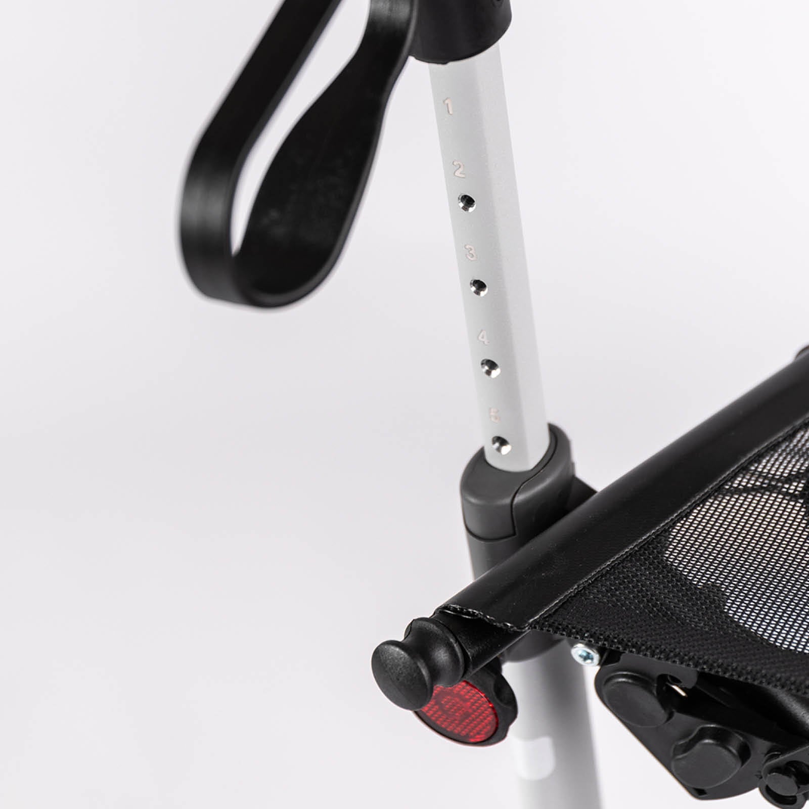 TOPRO Troja Original, in Rot, von oben (5) - Rollator für Senioren