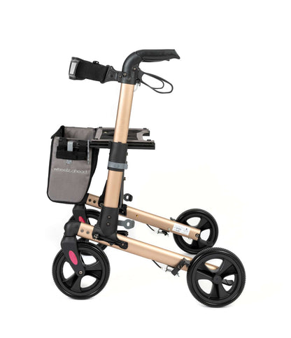 WheelzAhead TRACK Rollator, von der Seite - Rollator für Senioren