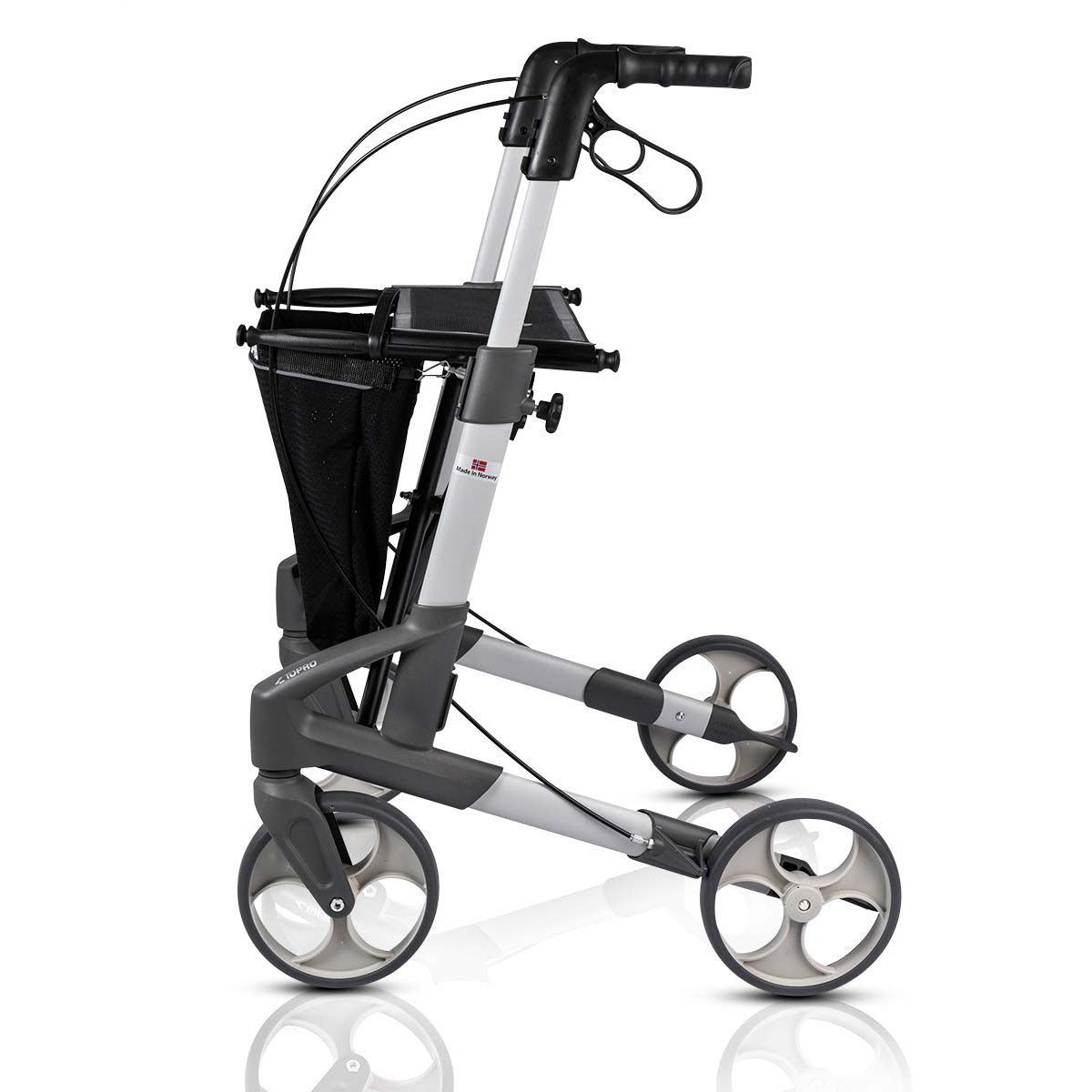 TOPRO Troja Original, von der Seite - Rollator für Senioren