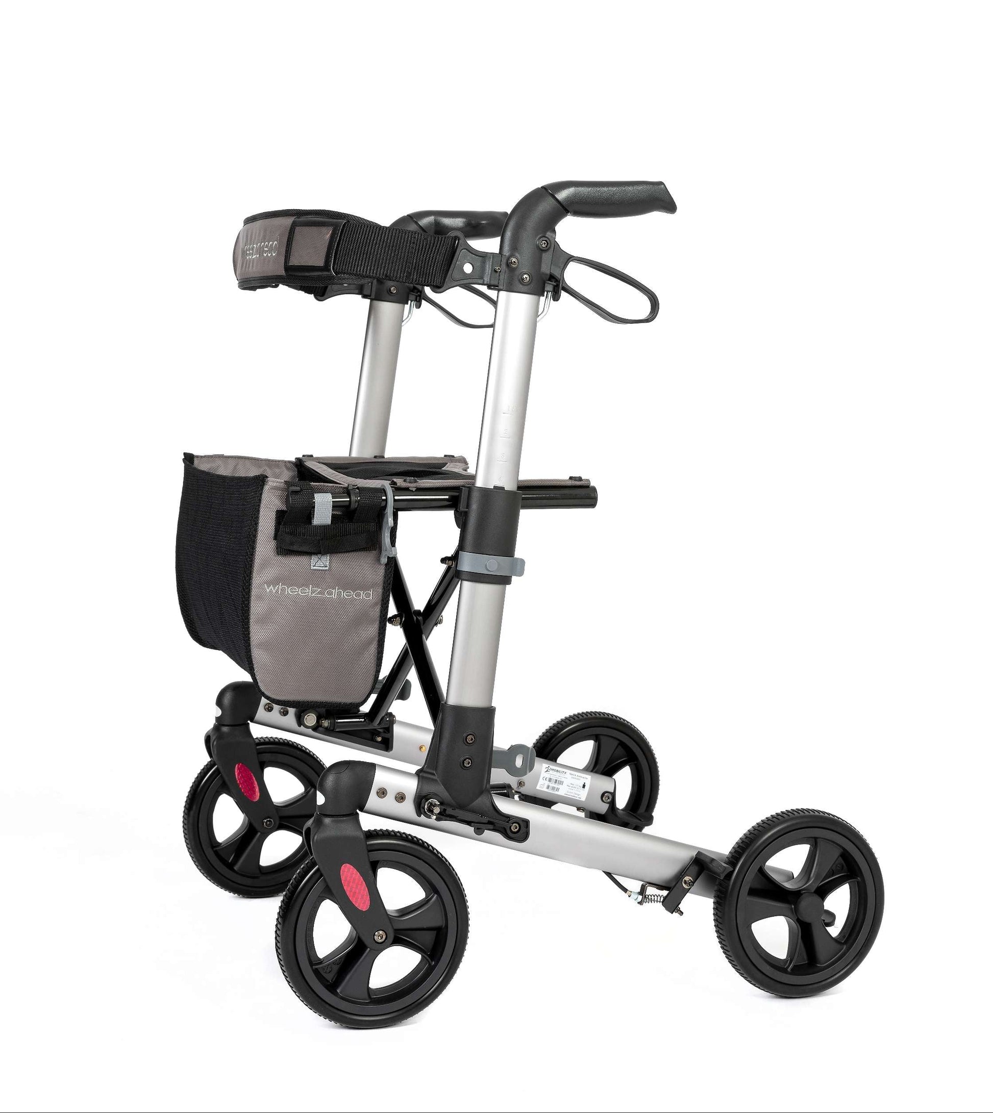 WheelzAhead TRACK Rollator, klappbar und kompakt - Rollator für Senioren