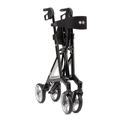 B+B Alevo Carbon Rollator gefaltet, 26,5 cm schmal