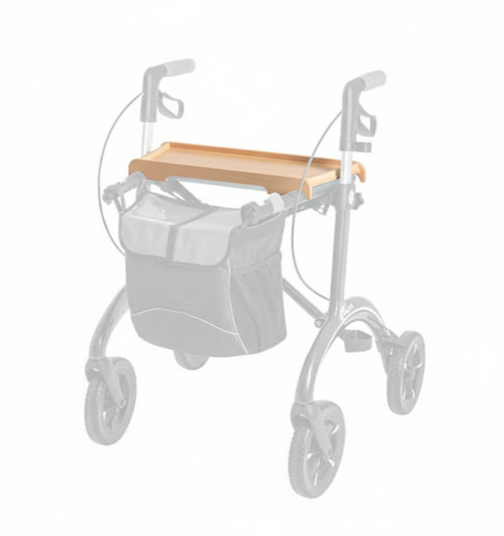 rollator tablett holz