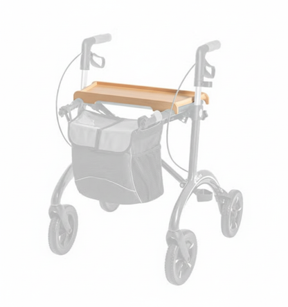 rollator tablett holz