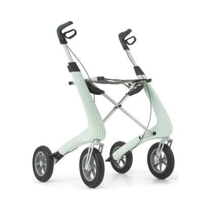 byACRE Nordic Pioneer Rollator in Gletschergrün, Hauptansicht schräg von vorn