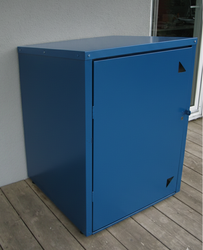 Rollatorbox Mittel blau
