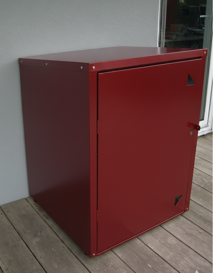 Rollatorbox Mittel rot