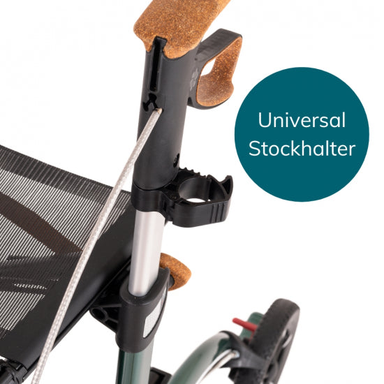 Saljol Rollator Stockhalterung