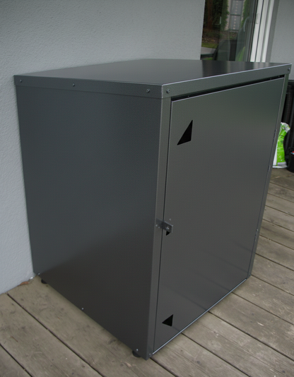 Rollatorbox Mittel dunkelgrau