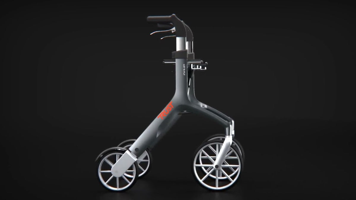 Load video: Video about Saljol's indoor rollator