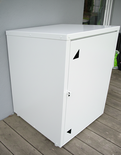 Rollatorbox Mittel weiß